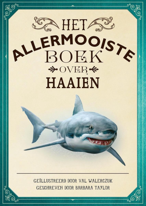 Uitgeverij Gottmer Het Allermooiste boek over Haaien + 8jr