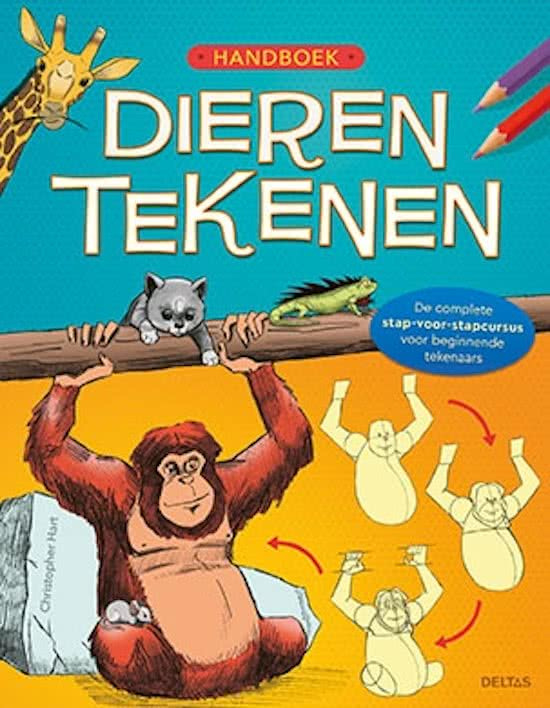 Uitgeverij Deltas Handboek Dieren Tekenen (op=op)