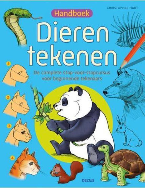 Uitgeverij Deltas Handboek Dieren Tekenen