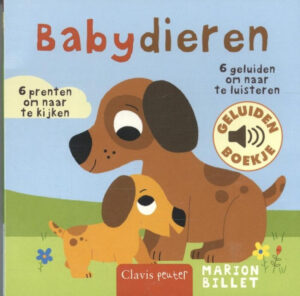 Uitgeverij Clavis Geluidenboekje - Babydieren +1jr