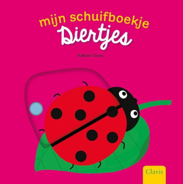 Uitgeverij Clavis Schuifboekje - Diertjes +1jr
