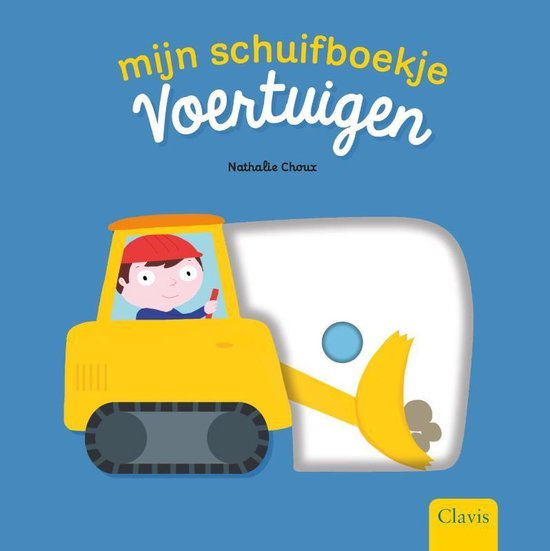Uitgeverij Clavis Schuifboekje Voertuigen + 1jr