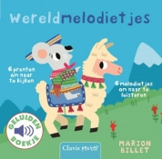 Uitgeverij Clavis Geluidenboekje - Wereldmelodietjes +1jr