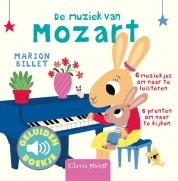 Uitgeverij Clavis Geluidenboekje - Muziek van Mozart +1jr