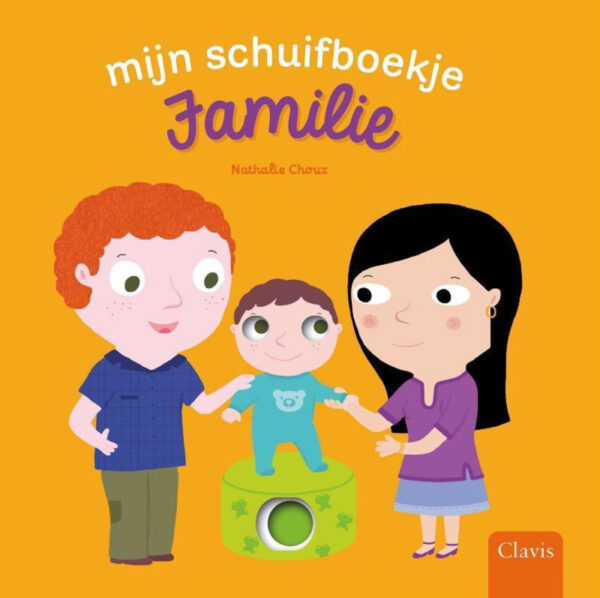 Uitgeverij Clavis Schuifboekje - Familie +2jr