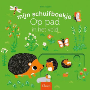 Uitgeverij Clavis Schuifboekje - Op pad in het veld +1jr