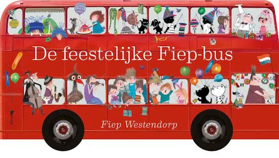 Uitgeverij Querido De Feestelijke Fiep-bus - Fiep Westendorp