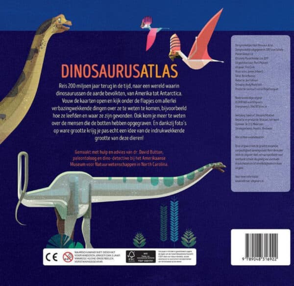 Uitgeverij Veltman Dinosaurusatlas Lonely Planet Junior +7j