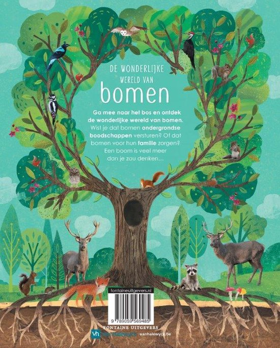 Uitgeverij Fontaine De Wonderlijke wereld van Bomen - Jen Green