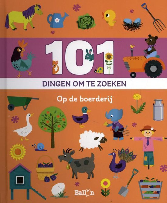 Uitgeverij Standaard Uitgeverij 101 Dingen om te zoeken op de Boerderij +2jr