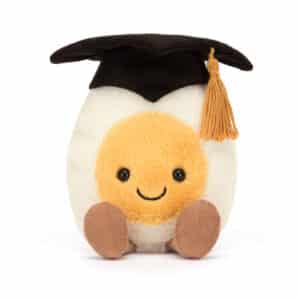 A6BEGR Jellycat Amuseable Knuffel Ei Boiled Egg Graduation 670983153460 (1)