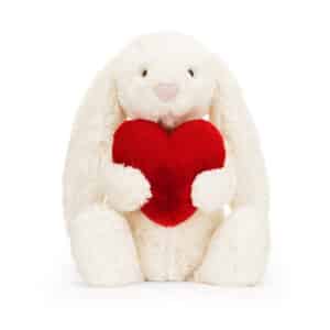 BB3LOVE Jellycat Bashful Knuffel Konijn Red Love Heart Bunny Medium 670983150070 (2)