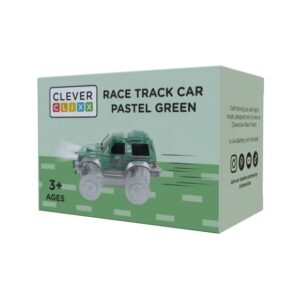 Cleverclixx Race Track Car Pastel Groen 6096716240292 (1)