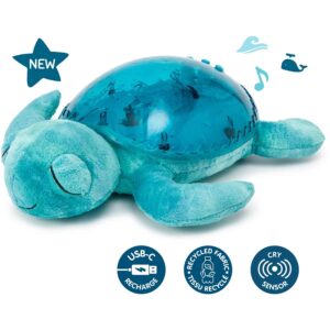 Cloud B Tranquil Turtle Aqua Schildpad Muzikale Babyprojector Oplaadbaar 3700552320324