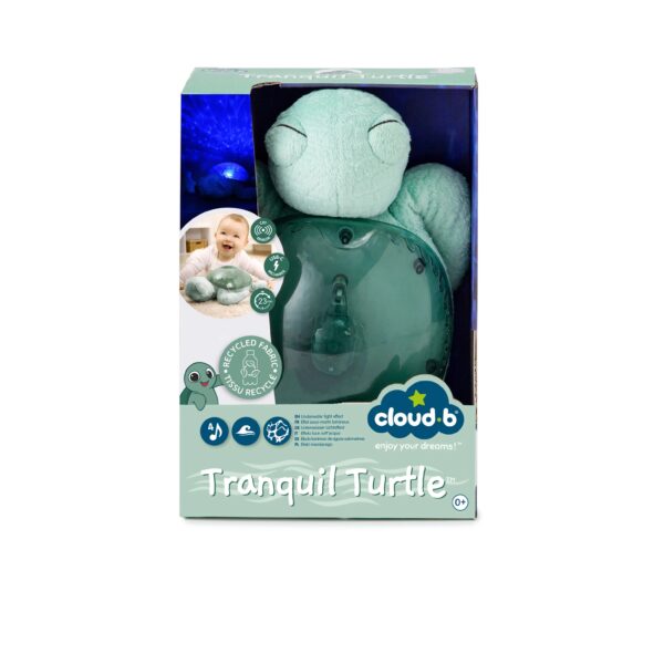 Cloud B Tranquil Turtle Green Schildpad Muzikale Babyprojector 3700552320164 (3)
