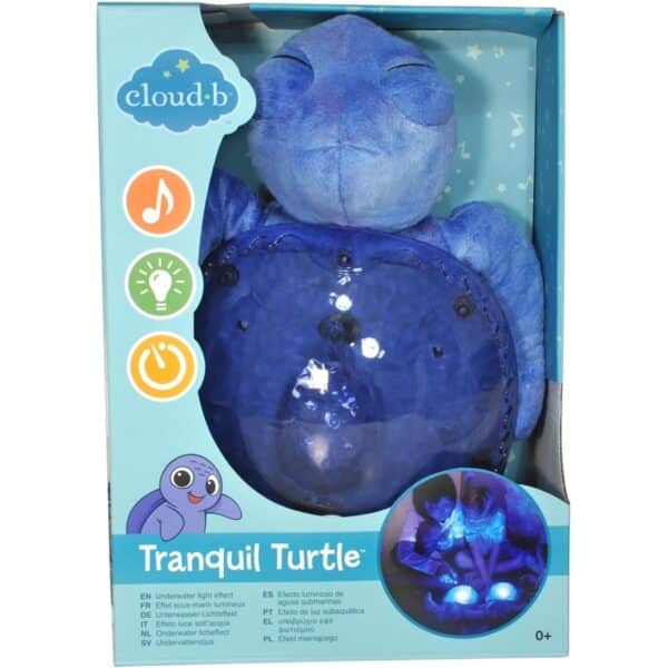 Cloud B Tranquil Turtle Ocean Schildpad Muzikale Babyprojector Oplaadbaar 3700552320331