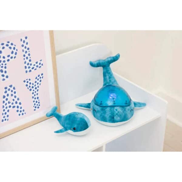 Cloud B Tranquil Whale Familie Blauw Walvis Muzikale Babyprojector 3700552320096