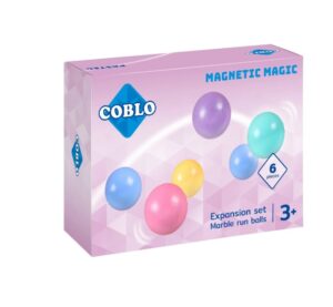 Coblo Knikkerbaan Ballen Pastel 8720938018169