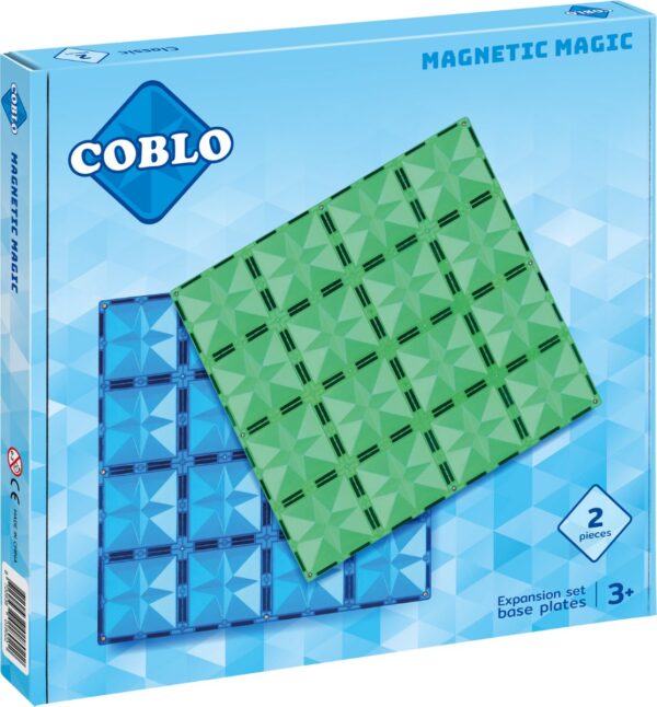 Coblo Magnetische Tegels Basis Platen Classic 2 stuks 8720938018022 (1)