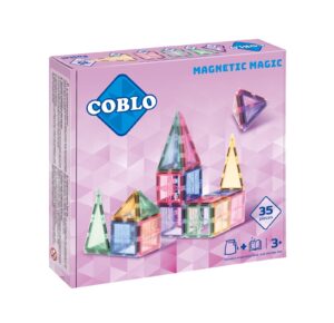 Coblo Magnetische Tegels Pastel 35 stuks - 8719327594360 (1)