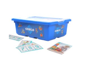 Coblo Schoolbox Magnetische Tegels Classic 200 stuks 8719327675465