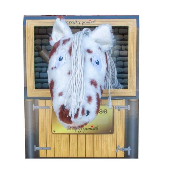 Crafty Ponies Hobby Horse Stokpaard Bruin Bont