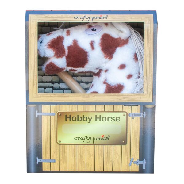 Crafty Ponies Hobby Horse Stokpaard Bruin Bont