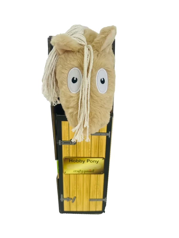 Crafty Ponies Hobby Horse Stokpaard Pony Palomino 3-6 jaar