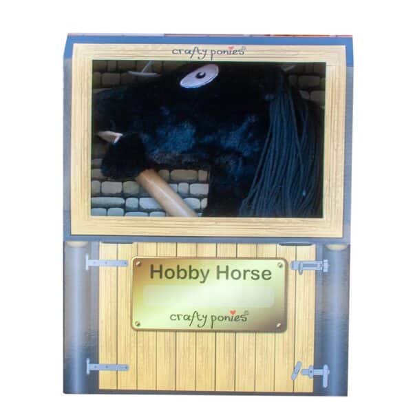 Crafty Ponies Hobby Horse Stokpaard Zwart