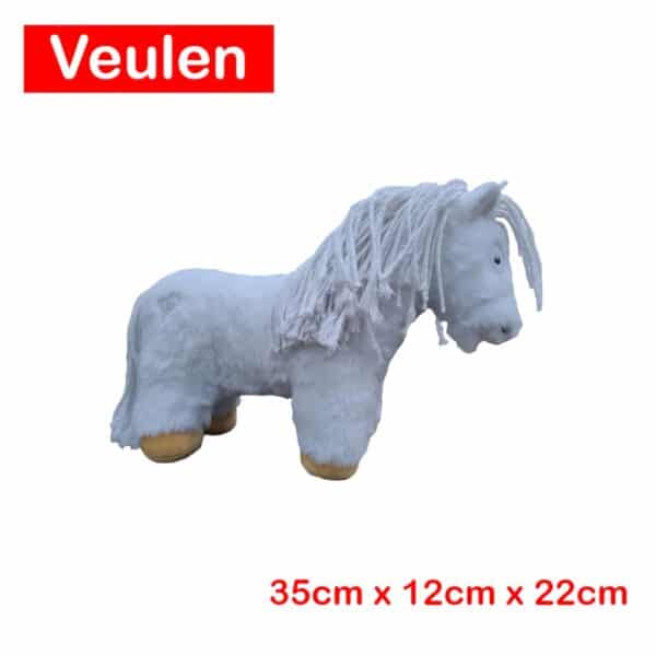 Crafty Pony Veulen Knuffel Wit incl. instructieboekje