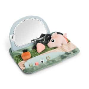 Done by Deer Vloerspiegel Tummy Time Sensory Mirror Tiny Farm 5712643056782