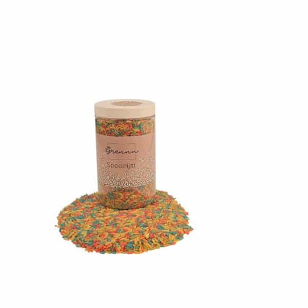 Grenn Speelrijst Regenboog Mix 750 gram 4800437969491