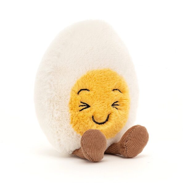 Jellycat Amuseable Boiled Egg Laughing Small - Knuffel Gekookt Eitje Lachend - BE6LAU (3)