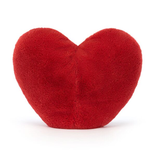 Jellycat Amuseable Knuffel Hartje - Red Heart Large - A3RH - (3)