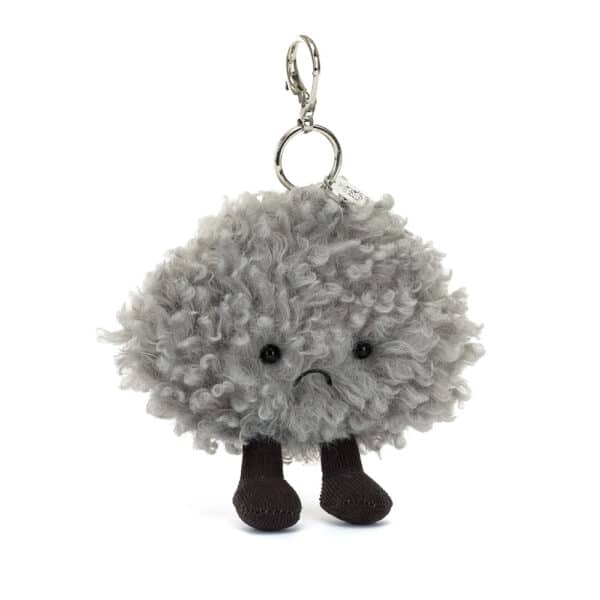 Jellycat Amuseables Sleutelhanger Wolk Storm Cloud Bag Charm 670983160086