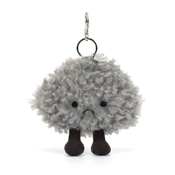 Jellycat Amuseables Sleutelhanger Wolk Storm Cloud Bag Charm 670983160086