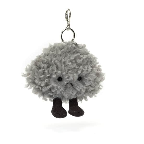 Jellycat Amuseables Sleutelhanger Wolk Storm Cloud Bag Charm 670983160086