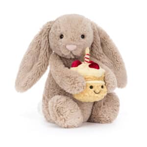 Jellycat Bashful Knuffel Konijn Beige Bunny Birthday 670983160215 - BAS3BEBB (1)