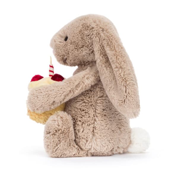 Jellycat Bashful Knuffel Konijn Beige Bunny Birthday 670983160215 - BAS3BEBB (1)