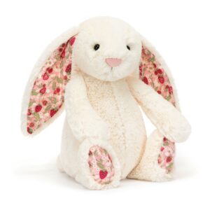 Jellycat Bashful Knuffel Konijn Blossom Cream Berry Original 670983159820