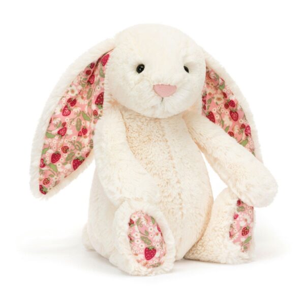 Jellycat Bashful Knuffel Konijn Blossom Cream Berry Original 670983159820