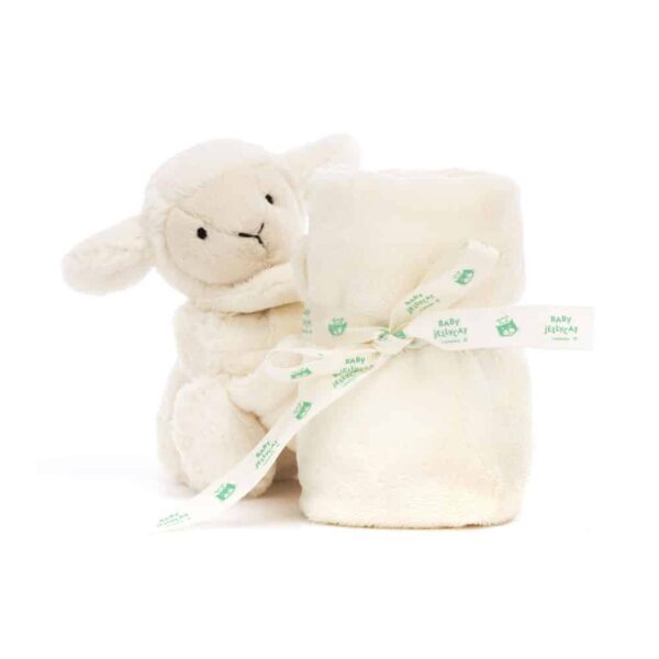 Jellycat Bashful Knuffeldoek Soother Lammetje 670983153323