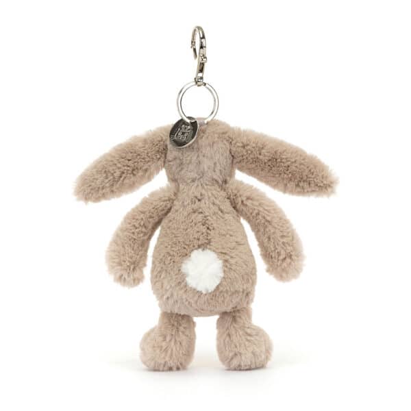 Jellycat Bashful Sleutelhanger Beige Bunny Bag Charm 670983159707