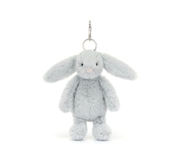 Jellycat Bashful Sleutelhanger Silver Bunny Bag Charm 670983159714