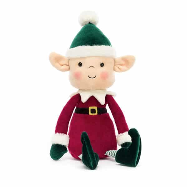 Jellycat Kerst Knuffel Eldo Elf 670983155419