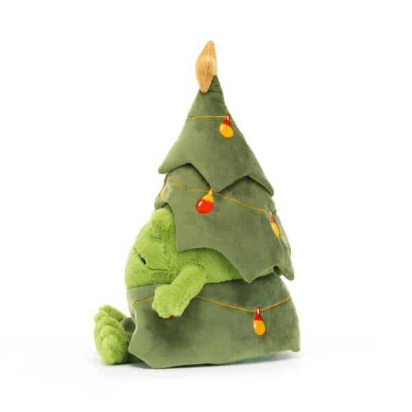 Jellycat Kerst Knuffel Ricky Rain Frog Christmas Tree 670983155143