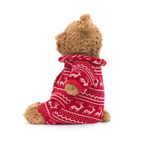 Jellycat Knuffel Beer Bartholomew Bear Winter Pyjamas 670983157758