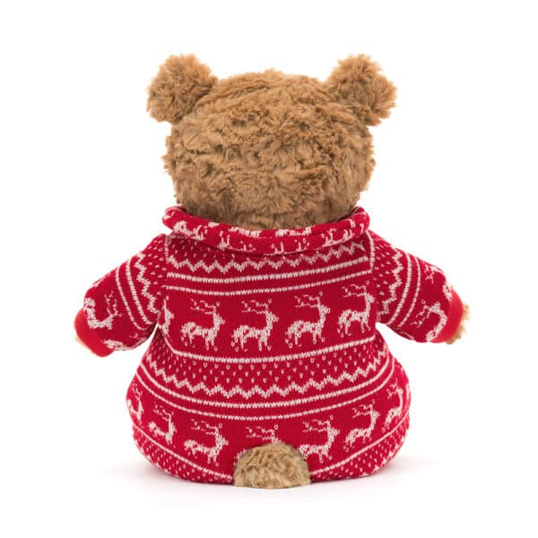 Jellycat Knuffel Beer Bartholomew Bear Winter Pyjamas 670983157758