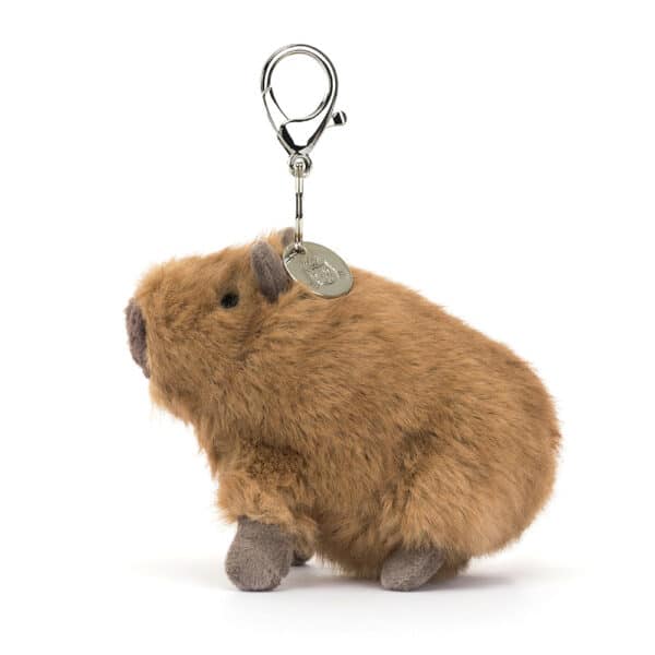 Jellycat Sleutelhanger Capibara Clyde Capybara Bag Charm 670983160109