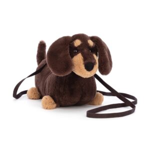 Jellycat Teckel Otto Sausage Dog Tas